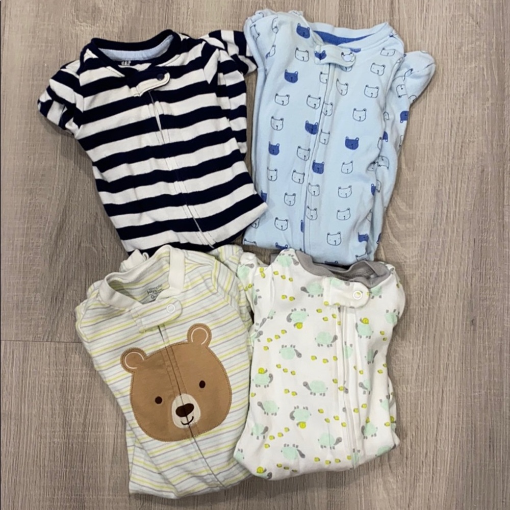 Baby pajama bundle size 0-3 months